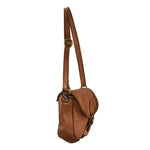 Load image into Gallery viewer, BZNA Bag Jola cognac italy Designer Leder Schulter Ledertasche Umhänge Tasche - B Z N A
