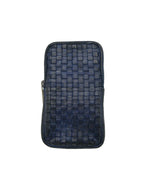 Load image into Gallery viewer, BZNA Bag Kate Blau Italy Designer mobile Handytasche Ledertasche Umhängetasche - B Z N A
