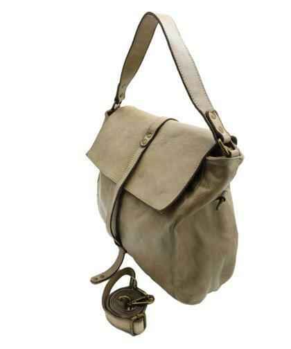 BZNA Bag Katja Cognac Italy Designer Messenger Damen Handtasche Schultertasche
