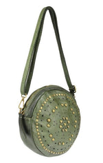 Load image into Gallery viewer, BZNA Bag Krista Grün Italy Designer Beutel Umhängetasche Damen Handtasche - B Z N A
