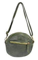 Load image into Gallery viewer, BZNA Bag Krista Grün Italy Designer Beutel Umhängetasche Damen Handtasche - B Z N A
