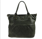 Load image into Gallery viewer, BZNA Bag Laura Grün Italy Vintage Schultertasche Designer Damen Handtasche - B Z N A
