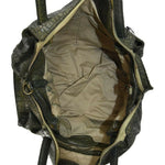 Load image into Gallery viewer, BZNA Bag Leona Grün Italy Designer Krokooptik Handtasche Schultertasche Tasche - B Z N A
