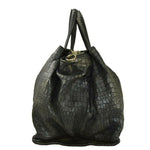 Load image into Gallery viewer, BZNA Bag Leona Grün Italy Designer Krokooptik Handtasche Schultertasche Tasche - B Z N A
