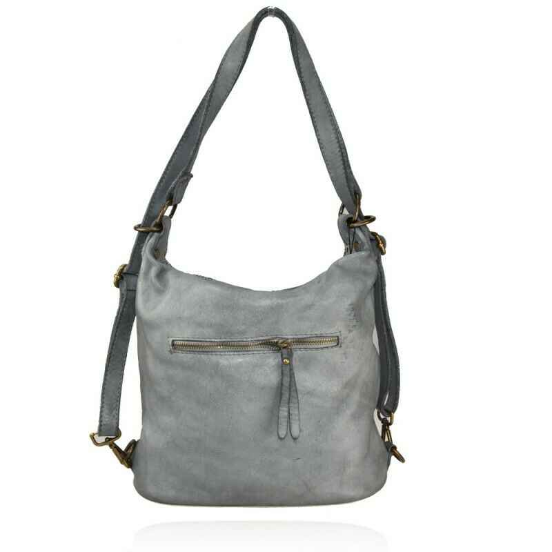 BZNA Bag Lisa cognac Backpacker Designer Rucksack Damenhandtasche Schultertasche
