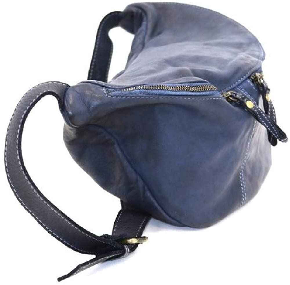 BZNA Bag Luigi Grün Brillante  Italy Designer Gürteltasche Bauchtasche Fanny Bag Umhängetasche Schultertasche Tasche Leder Shopper Neu