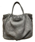 Load image into Gallery viewer, BZNA Bag Madita Grau Italy Designer Damen Handtasche Schultertasche Tasche - B Z N A
