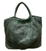 Load image into Gallery viewer, BZNA Bag Madita Grün Italy Designer Damen Handtasche Schultertasche Tasche - B Z N A
