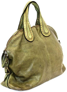 BZNA Bag Madrid cognac Italy Designer Damen Handtasche Schultertasche Tasche Leder Shopper Neu - B Z N A