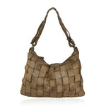 Load image into Gallery viewer, BZNA Bag Majvi Taupe Italy Designer Damen Handtasche Schultertasche Tasche - B Z N A
