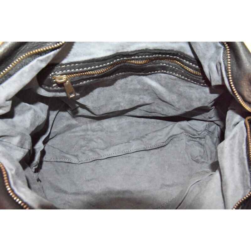 BZNA Bag Mania Taupe Italy Designer Damen Handtasche Schultertasche Tasche