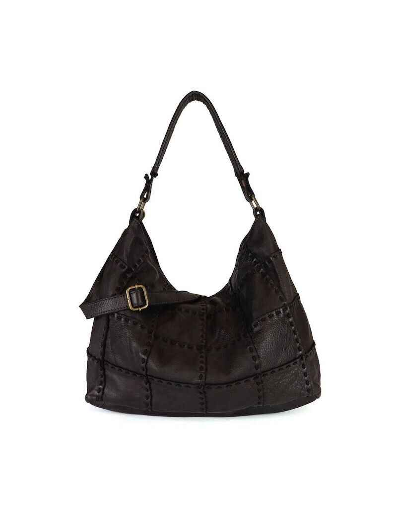BZNA Bag Ocea Schwarz Italy Designer Damen Handtasche Schultertasche Tasche