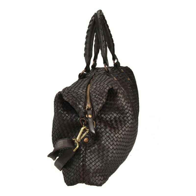 BZNA Bag Olivia Cognac Shopper Tasche Schultertasche Handtasche Designer Leder