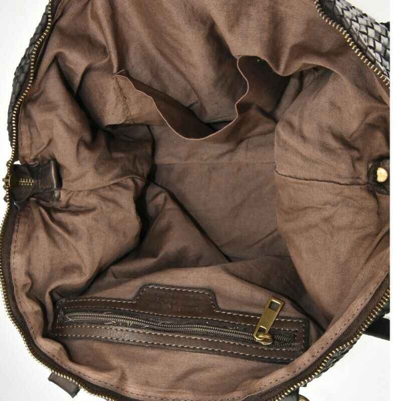 BZNA Bag Olivia Cognac Shopper Tasche Schultertasche Handtasche Designer Leder