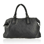 Load image into Gallery viewer, BZNA Bag Olivia Schwarz Shopper Tasche Schultertasche Handtasche Designer Leder - B Z N A
