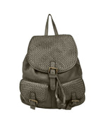 Load image into Gallery viewer, BZNA Bag Petra Taupe Backpacker Designer Rucksack Damentasche Schultertasche - B Z N A
