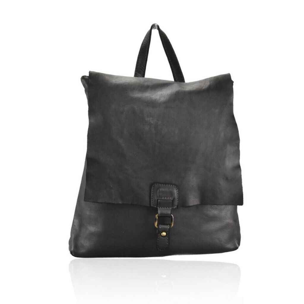BZNA Bag Piana Schwarz Italy Rucksack Backpacker Designer Tasche