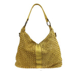 Load image into Gallery viewer, BZNA Bag Rebeca Gelb Italy Designer Damen Handtasche Schultertasche Tasche - B Z N A
