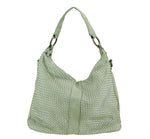 Load image into Gallery viewer, BZNA Bag Rebeca Mint Grün Italy Designer Damen Handtasche Schultertasche Tasche - B Z N A
