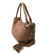 Load image into Gallery viewer, BZNA Bag Riana Cognac Italy Designer Damen Handtasche Schultertasche Tasche - B Z N A
