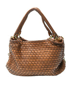 Load image into Gallery viewer, BZNA Bag Riana Cognac Italy Designer Damen Handtasche Schultertasche Tasche - B Z N A
