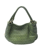 Load image into Gallery viewer, BZNA Bag Riana Grün Italy Designer Damen Handtasche Schultertasche Tasche - B Z N A
