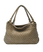 Load image into Gallery viewer, BZNA Bag Riana Taupe Italy Designer Damen Handtasche Schultertasche Tasche - B Z N A
