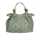 Load image into Gallery viewer, BZNA Bag Ruth Grün Ledertasche Italy Designer Damen Handtasche Schultertasche - B Z N A
