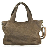 Load image into Gallery viewer, BZNA Bag Sana Taupe Italy Designer Damen Handtasche Schultertasche Tasche - B Z N A
