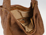 Load image into Gallery viewer, BZNA Bag Sanja Braun Italy Designer Damen Handtasche Schultertasche Tasche - B Z N A
