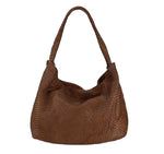 Load image into Gallery viewer, BZNA Bag Sanja cognac Italy Designer Damen Handtasche Schultertasche Tasche - B Z N A
