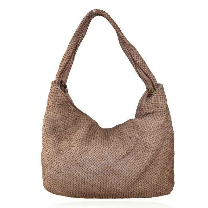 BZNA Bag Sanja Rosa Italy Designer Damen Handtasche Schultertasche Tasche