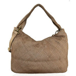 Load image into Gallery viewer, BZNA Bag Sanja Taupe Italy Designer Damen Handtasche Schultertasche Tasche - B Z N A
