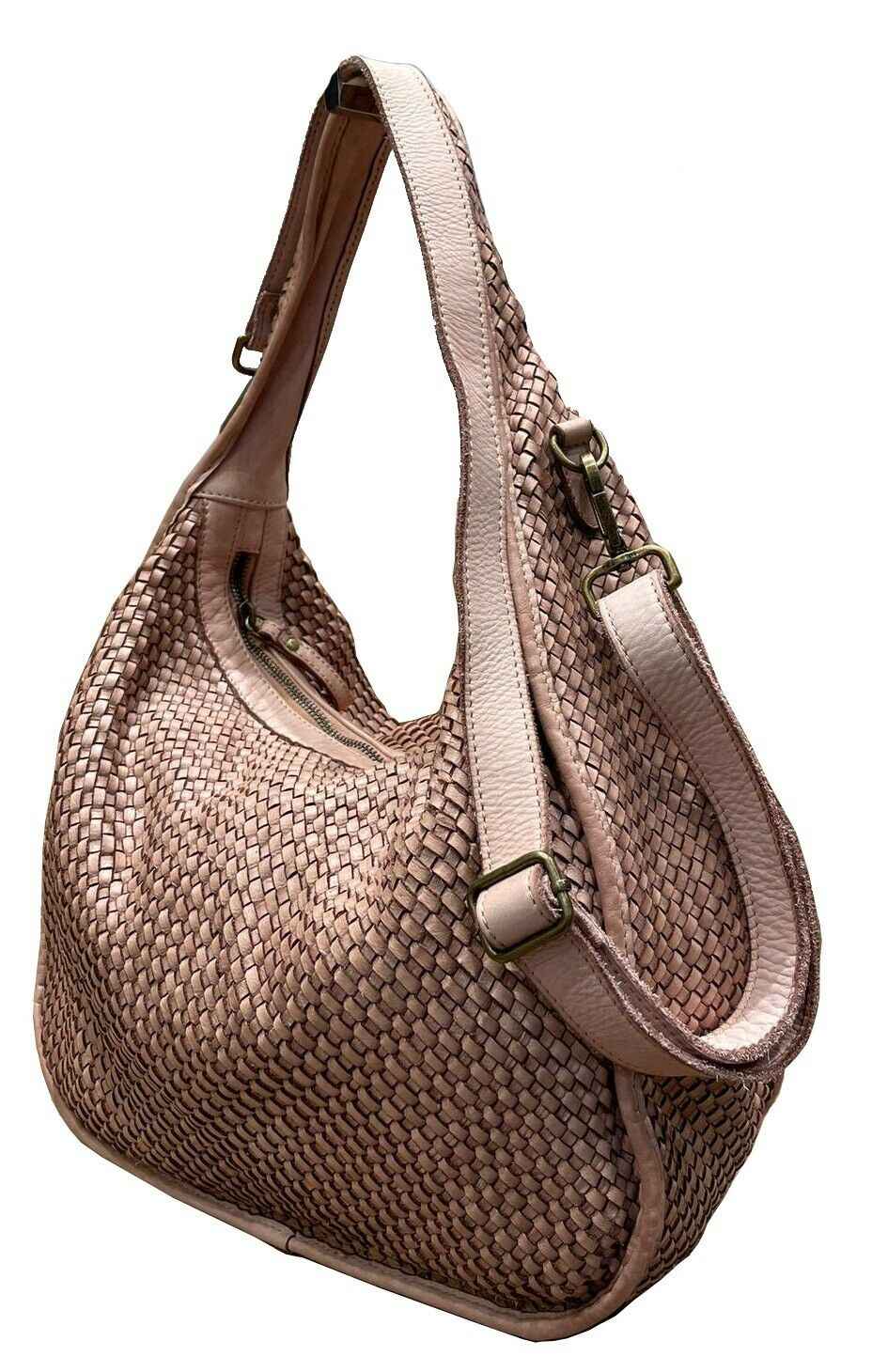 BZNA Bag Sanna Bordeaux Italy Designer Damen Handtasche Schultertasche Tasche