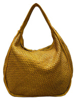 Load image into Gallery viewer, BZNA Bag Sanna Gelb Italy Designer Damen Handtasche Schultertasche Tasche - B Z N A
