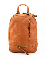 Load image into Gallery viewer, BZNA Bag Shane Cognac Backpacker Designer Rucksack Handtasche Schultertasche - B Z N A
