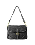 Load image into Gallery viewer, BZNA Bag Sil Schwarz Umhängetasche Designer Clutch Ledertasche Schultertasche - B Z N A
