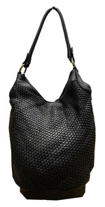 Load image into Gallery viewer, BZNA Bag Taina Schwarz Italy Designer Damen Handtasche Schultertasche Tasche - B Z N A
