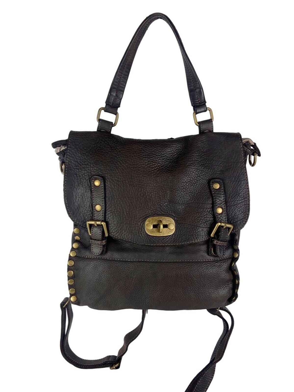 BZNA Bag Talea Braun Backpacker Rucksack Damenhandtasche Schultertasche