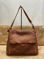 Load image into Gallery viewer, BZNA Bag Tarja Cognac Italy Designer Messenger Damen Handtasche Schultertasche - B Z N A
