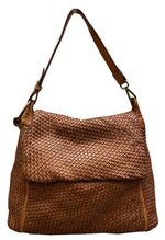 Load image into Gallery viewer, BZNA Bag Tarja Cognac Italy Designer Messenger Damen Handtasche Schultertasche - B Z N A
