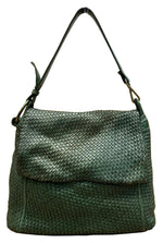 Load image into Gallery viewer, BZNA Bag Tarja Grün Italy Designer Messenger Damen Handtasche Schultertasche - B Z N A
