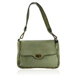 Load image into Gallery viewer, BZNA Bag Thea Grün Italy Designer Beutel Umhängetasche Damen Handtasche Leder - B Z N A
