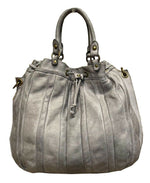 Load image into Gallery viewer, BZNA Bag Thora Grau Italy Designer Damen Handtasche Schultertasche Tasche - B Z N A
