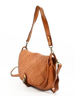 Load image into Gallery viewer, BZNA Bag Vada cognac italy Designer Leder Schulter Ledertasche Umhänge Tasche - B Z N A
