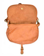 Load image into Gallery viewer, BZNA Bag Vada cognac italy Designer Leder Schulter Ledertasche Umhänge Tasche - B Z N A
