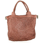 Load image into Gallery viewer, BZNA Bag Xenia Rosa Italy Designer Damen Handtasche Tasche Leder Shopper - B Z N A
