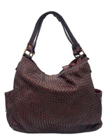 Load image into Gallery viewer, BZNA Bag Yuna Weinrot Italy Designer Damen Handtasche Schultertasche Tasche - B Z N A
