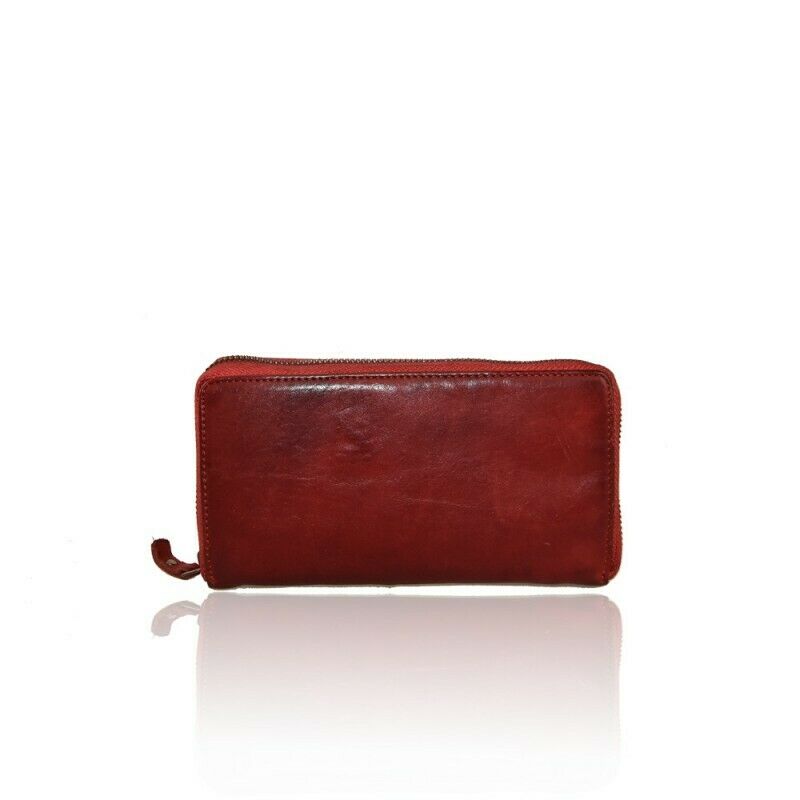 BZNA Berlin Filou Rot Wallet sheep Leather Leder Portemonnaie Geldbörse Neu - B Z N A