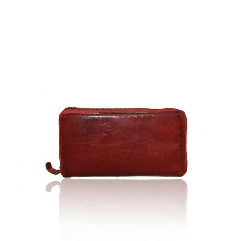 BZNA Berlin Filou Rot Wallet sheep Leather Leder Portemonnaie Geldbörse Neu